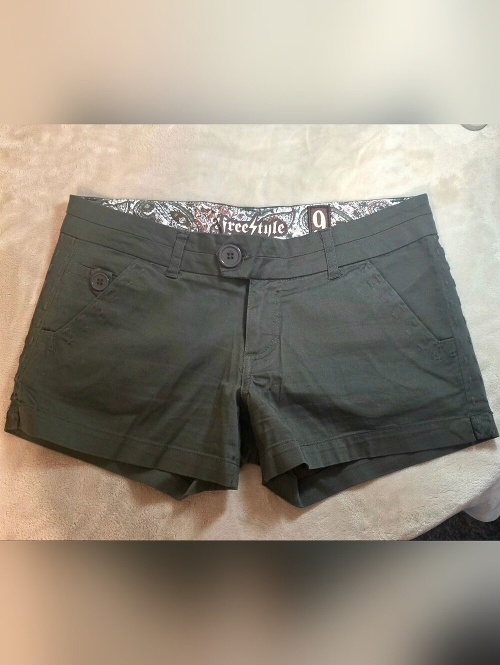 Freestyle Women's Olive Green Women's Shorts
